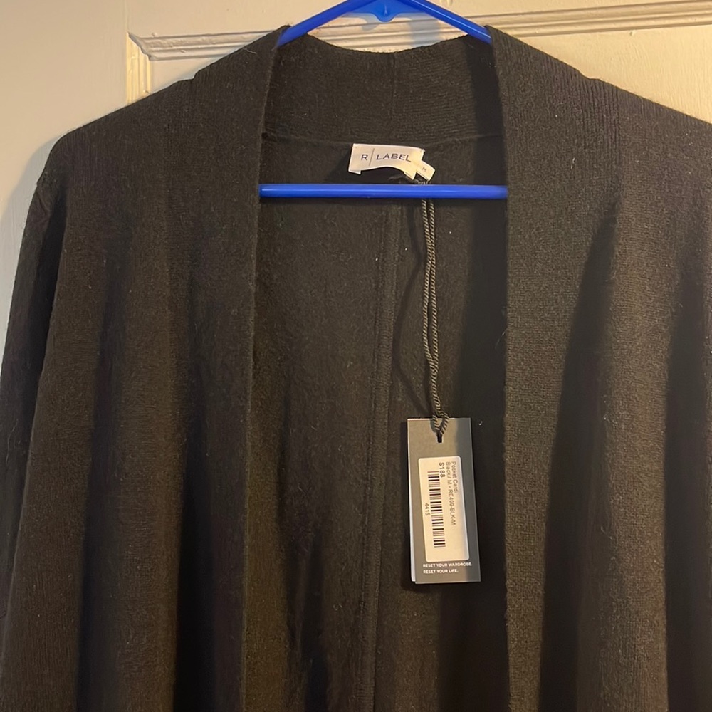NWT R Label Wool/Cashmere Cardigan